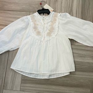 Ladies baby doll style blouse size small
